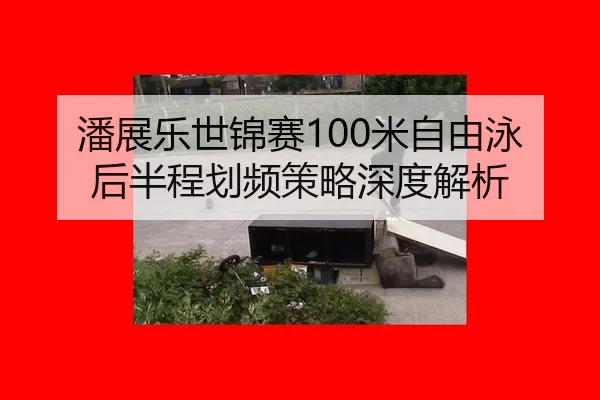 潘展乐世锦赛100米自由泳后半程划频策略深度解析